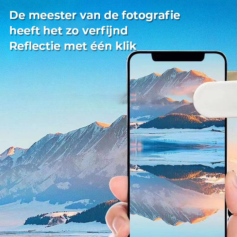 Reflectiecamera voor mobiele telefoons