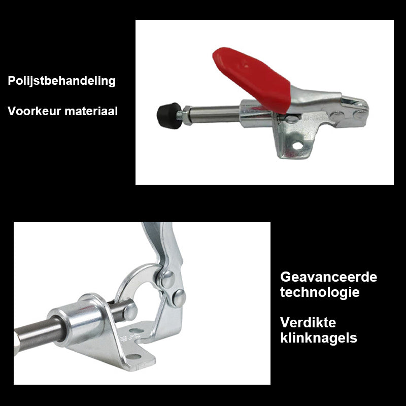 Verticale tuimelklem Zware tuimelklemmen