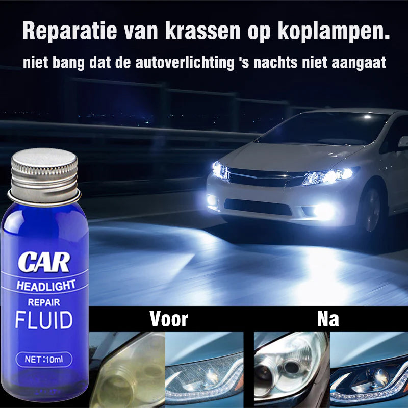 Spray voor reparatie van autokoplampen