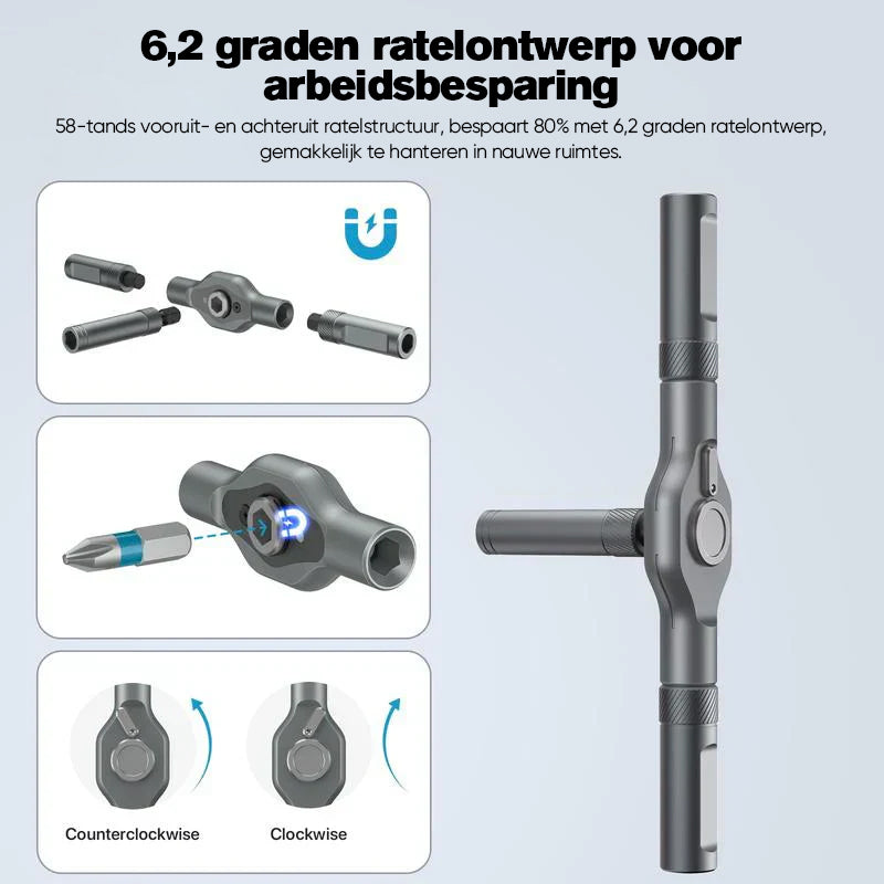Sunnook 24-in-1 magnetische schroevendraaierset