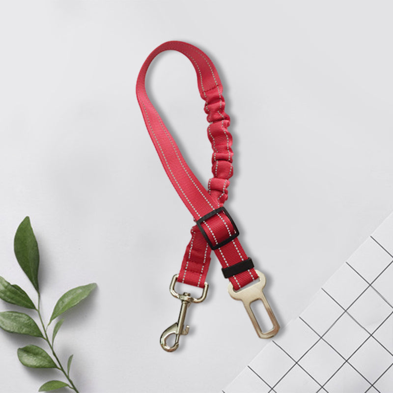 Verstelbare elastische hondenveiligheidsgordel