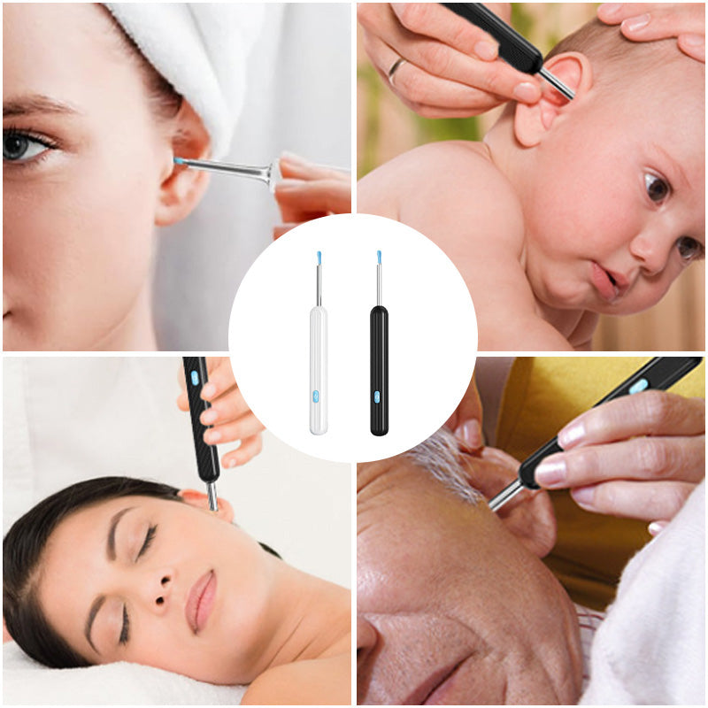 Draadloze slimme visuele oorreiniger