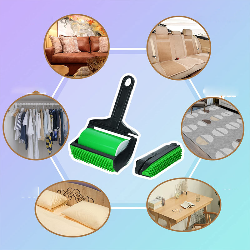 Wasbare kleverige pluisroller