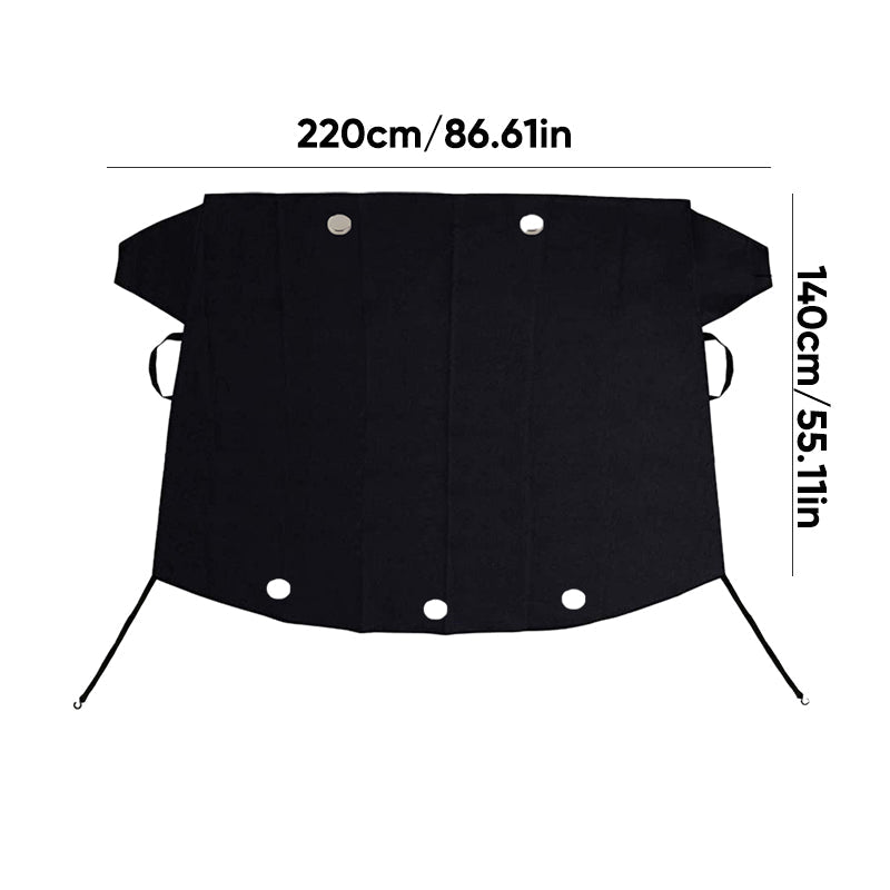 Verbeterde 600D Oxford-stof voorruitvorstafdekking