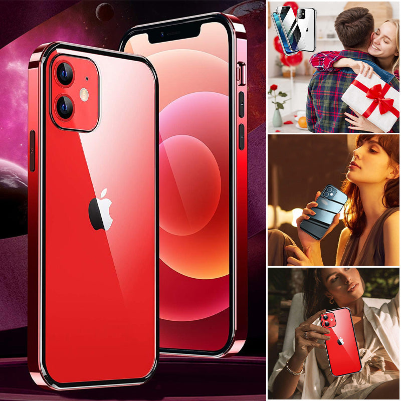 Dubbelzijdige Snap-on iPhone-hoes