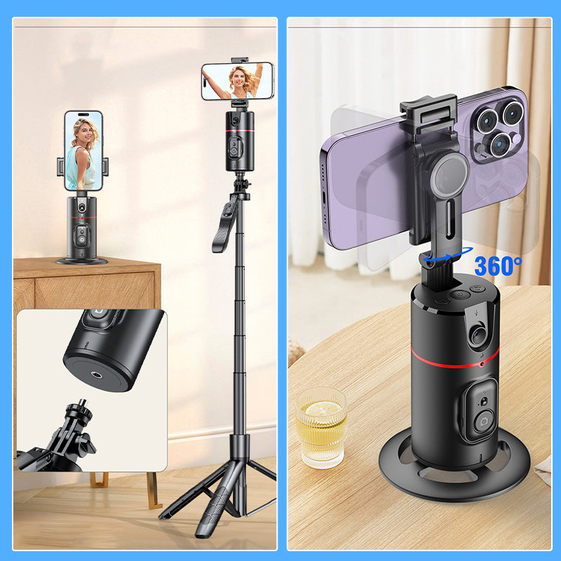 360° Smart Tracking Gimbal met Gezichtsherkenning