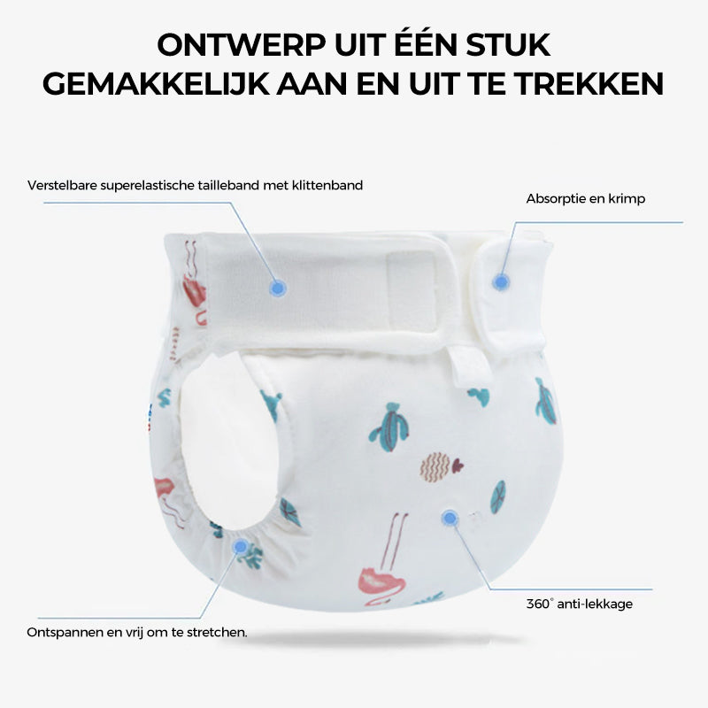 Trainingsbroek voor babyluiers