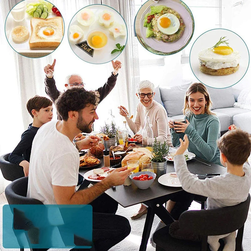 Leuke gekookte eiervorm