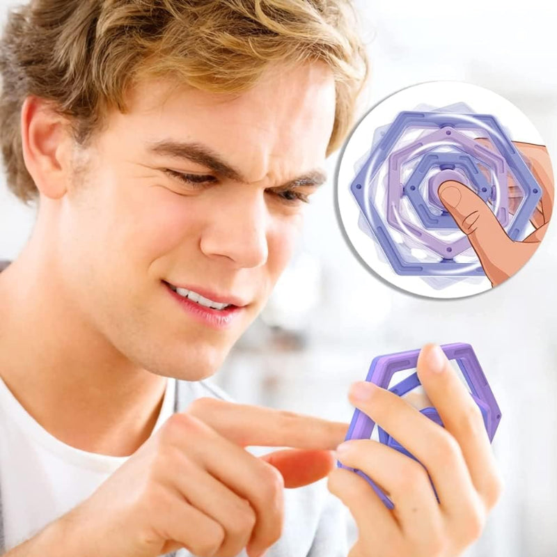 DE POTLOODGREEP Hexle Fidget-speeltje