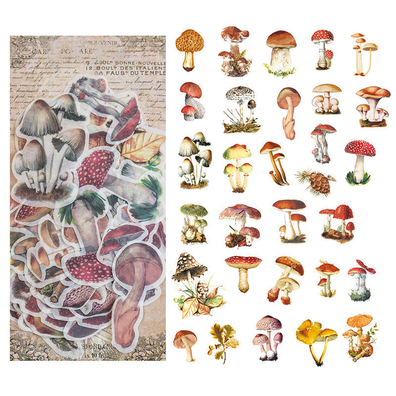 Memory Garden-serie PET-stickerset