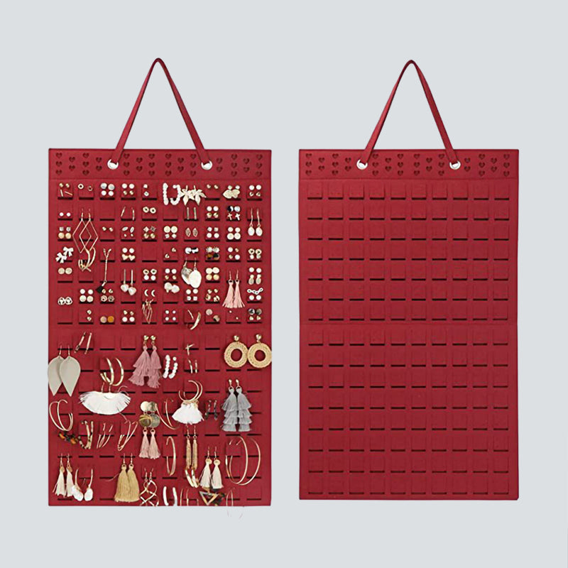 Vilten hangende sieraden organisator