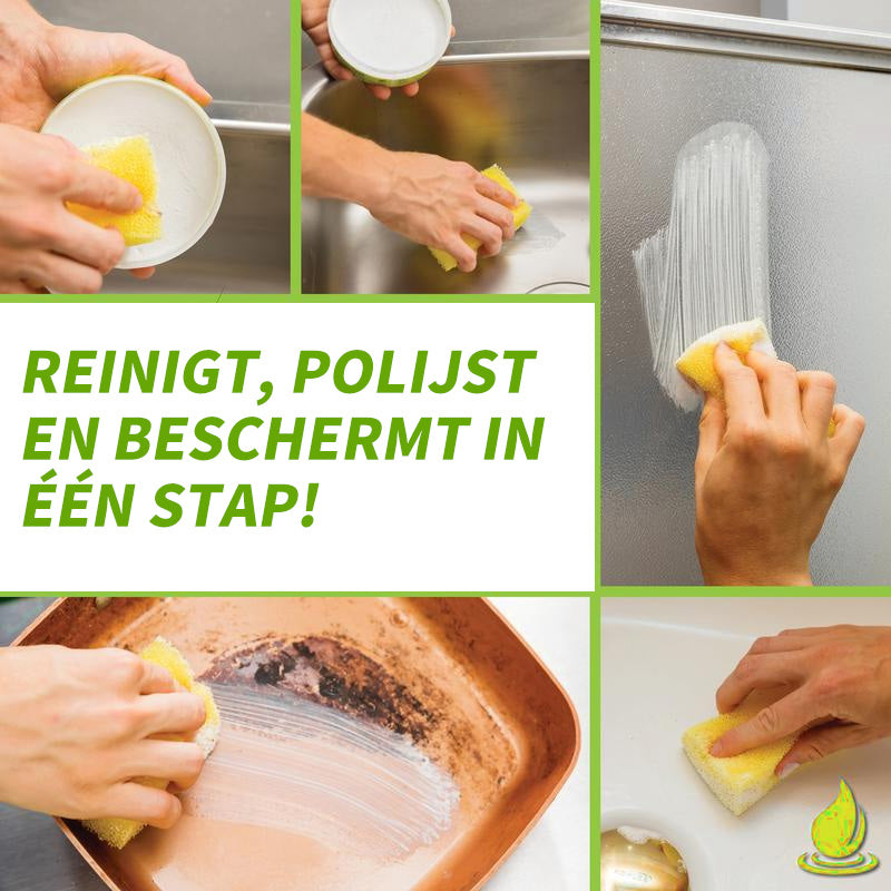 Milieuvriendelijke reinigingssteen