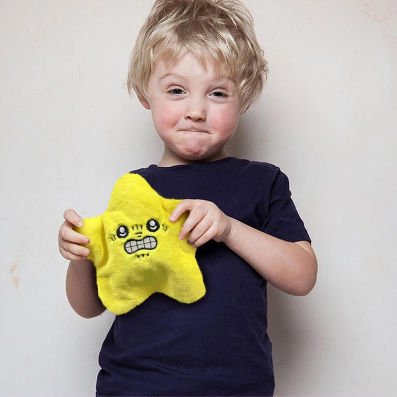 Dansend boos zeester grap speelgoed