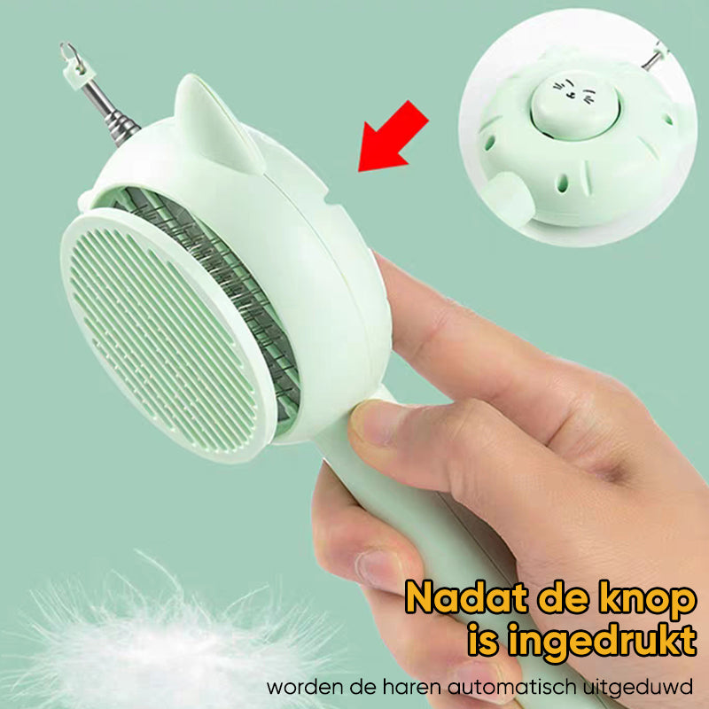 Intrekbare katteaser huisdierenkam