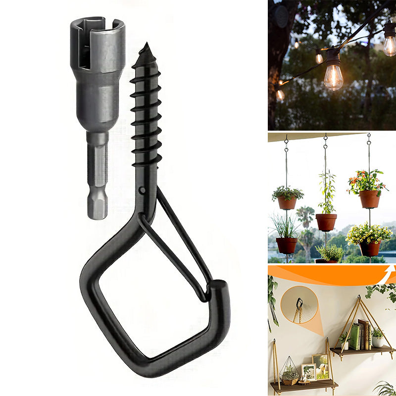 Vierkante klikophanghaken