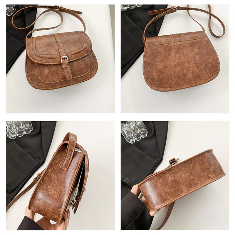 Retro zadel crossbodytas