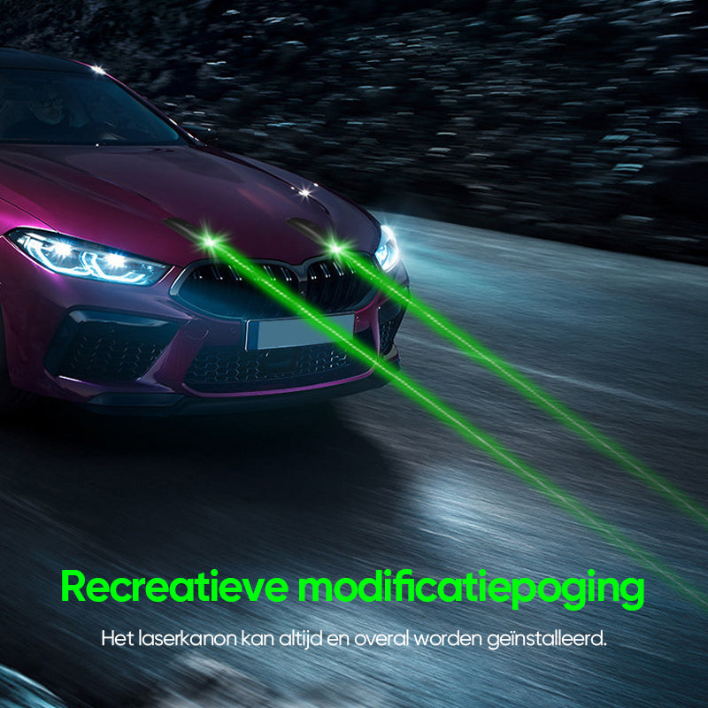 Voertuig Pilotlichtlaser op afstand
