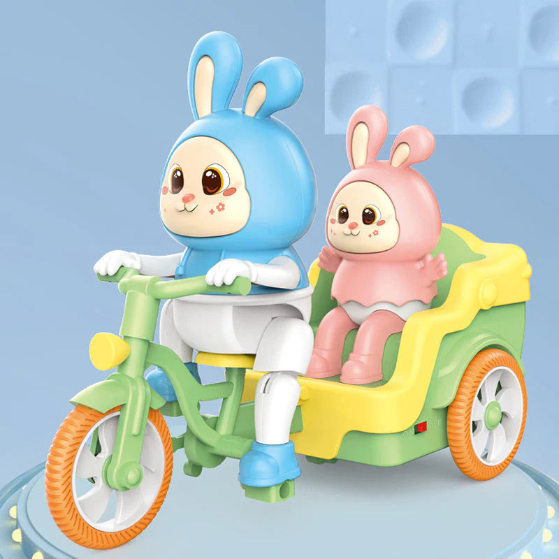 Schattig speelgoed voor gitaristen van konijnen