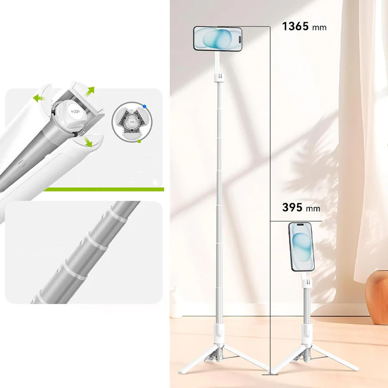Magnetische telefoon Selfie Stick-statief