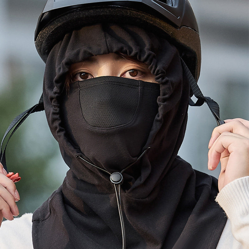 Hooded Face Mask met Nackwarmer voor Fietsen
