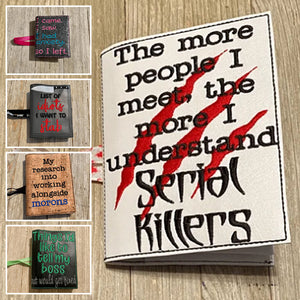 Humoristische notitieboekjedekking