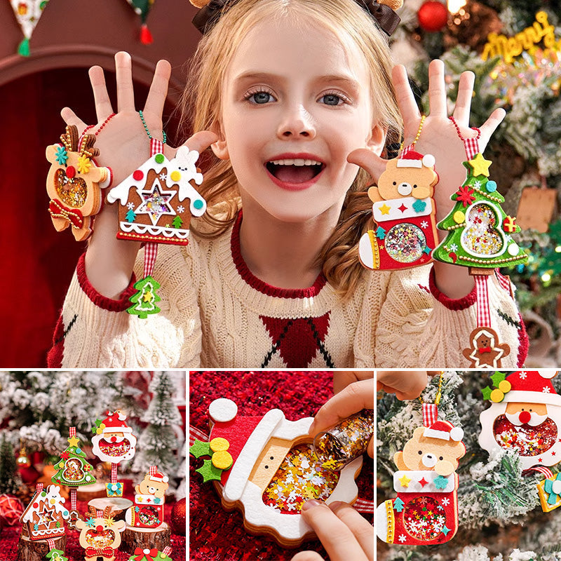 Kerstvilt Doe-het-zelf-materiaalset