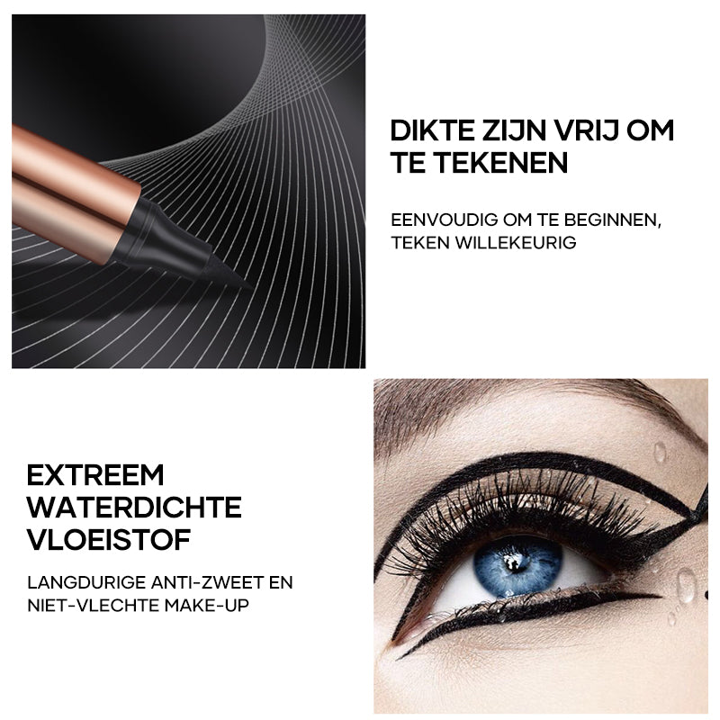 Verleidelijke Cat Eye Stamp Eyeliner