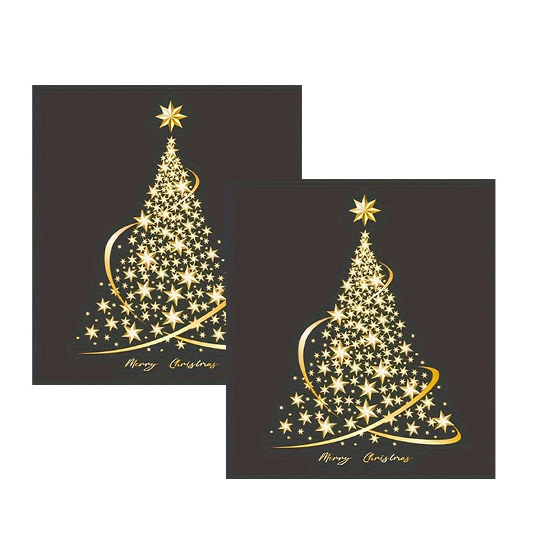 Christmas Tree Window Stickers
