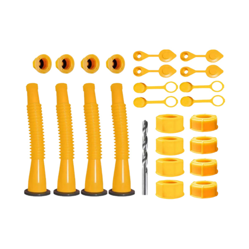 Verbeterde vervangende gasflestuit met flexibele spuitmond