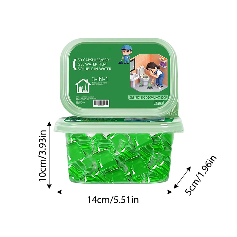 Bio Enzymatische Afvoerreinigingscapsules