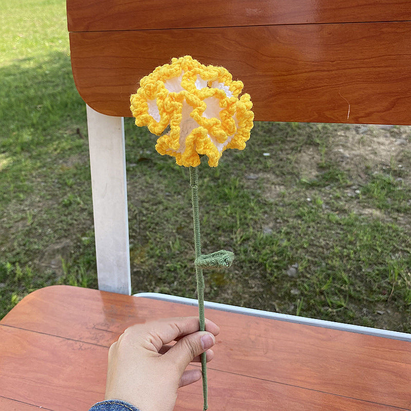 Gehaakt bloemenboeket