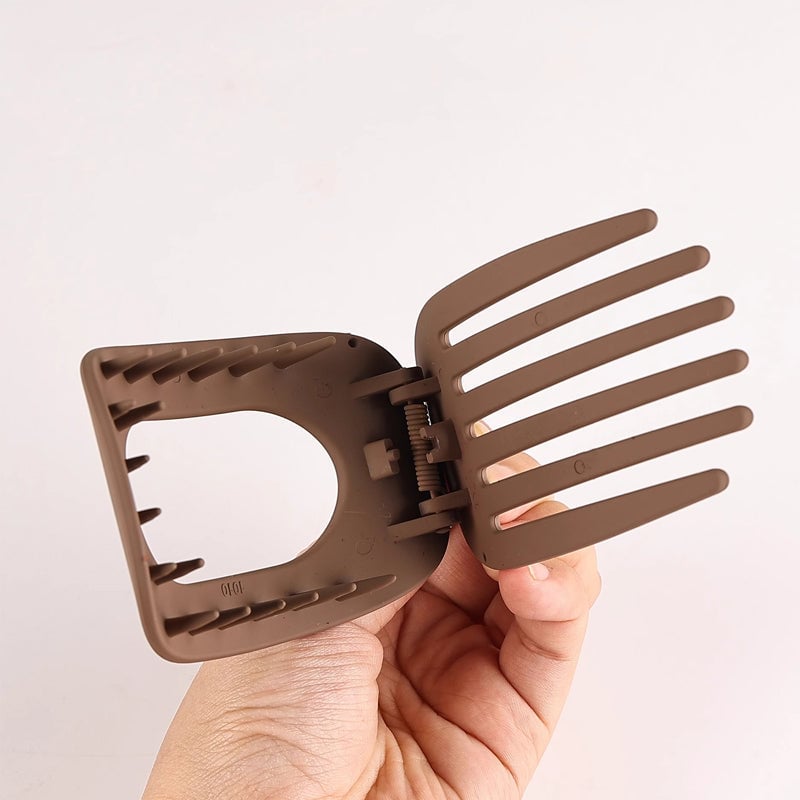 Eenvoudige elegante eendenbek haarclip