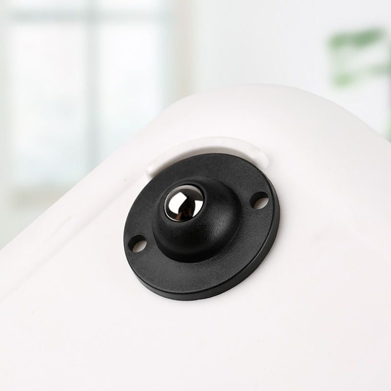 Zelfklevende kogellagervielrichtingswiel stille wiel