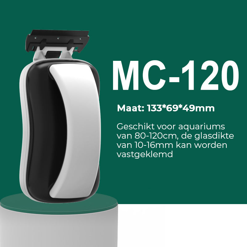 Magnetische aquariumschraper