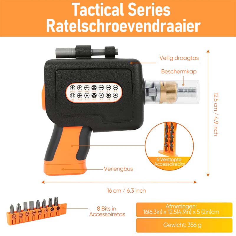 Ratelschroevendraaierset