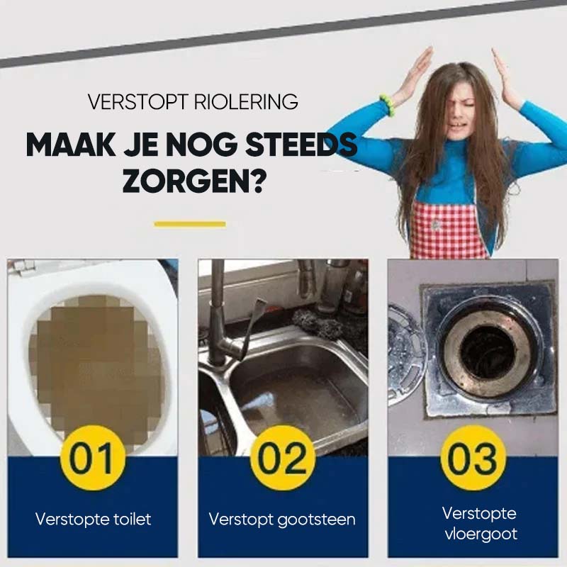 Gootsteen- en afvoerreiniger