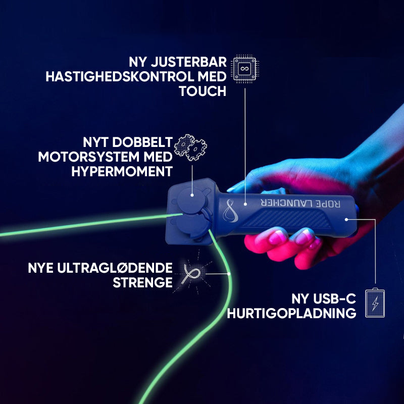 Draagbare touwwerper Loop Fidget-speelgoed