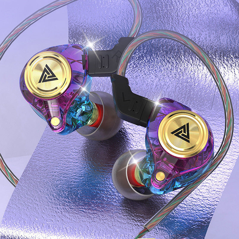 Draagbare bedrade oortelefoon met microfoon