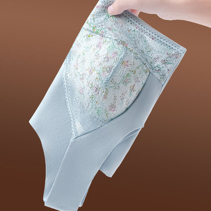 2-in-1 Ingebouwde BH Thermisch ondergoed van kant