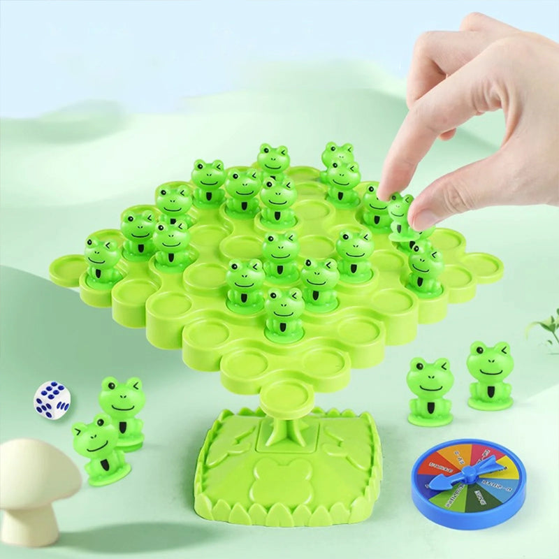 Evenwicht ruimtevaarder Panda Kikkerboom – Concentratietrainingsspel