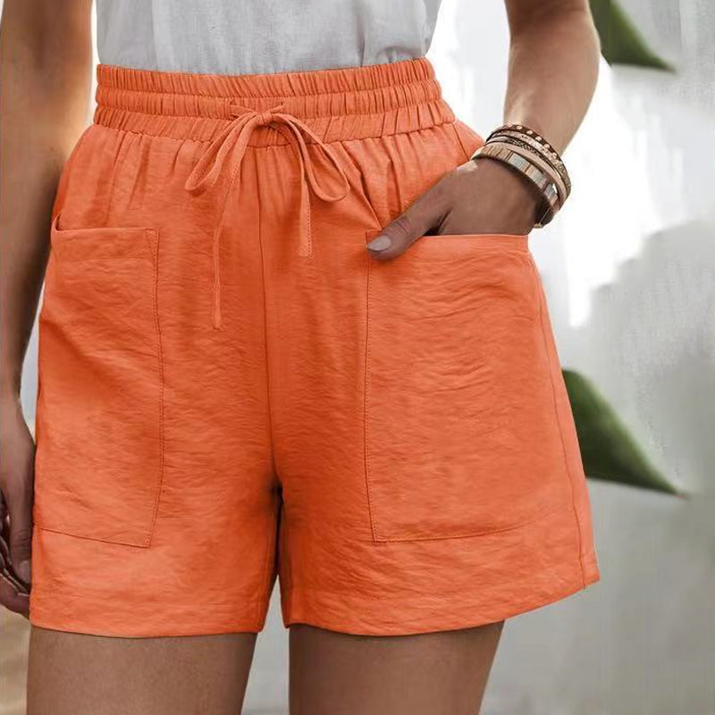 Losse casual short met twee zakken