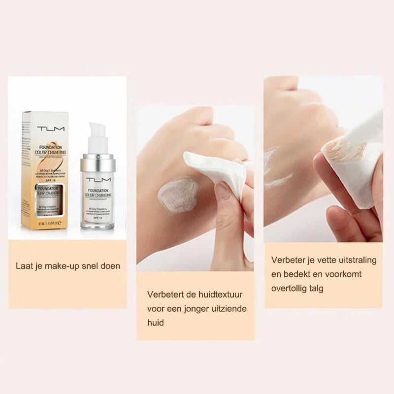 Beste kleurveranderende foundation voor de rijpere huid