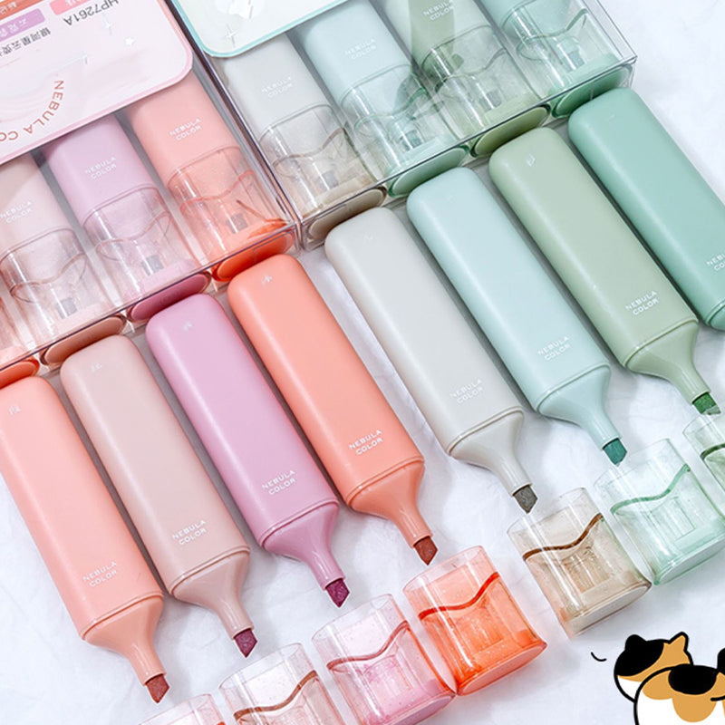 Shimmermarkeringen ingesteld