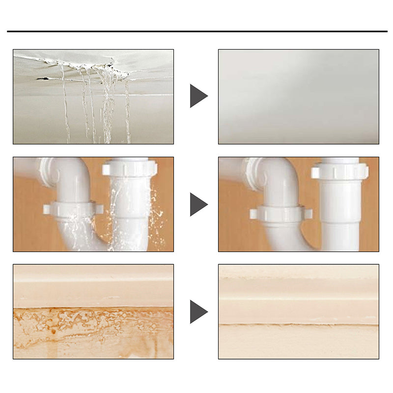 Heldere waterdichte patch- en afdichtingsvloeistof