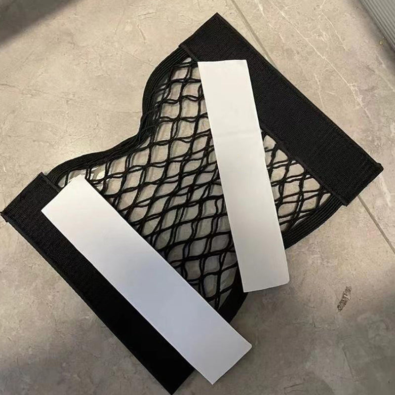 Plastic zak met opbergtas (met plakband)