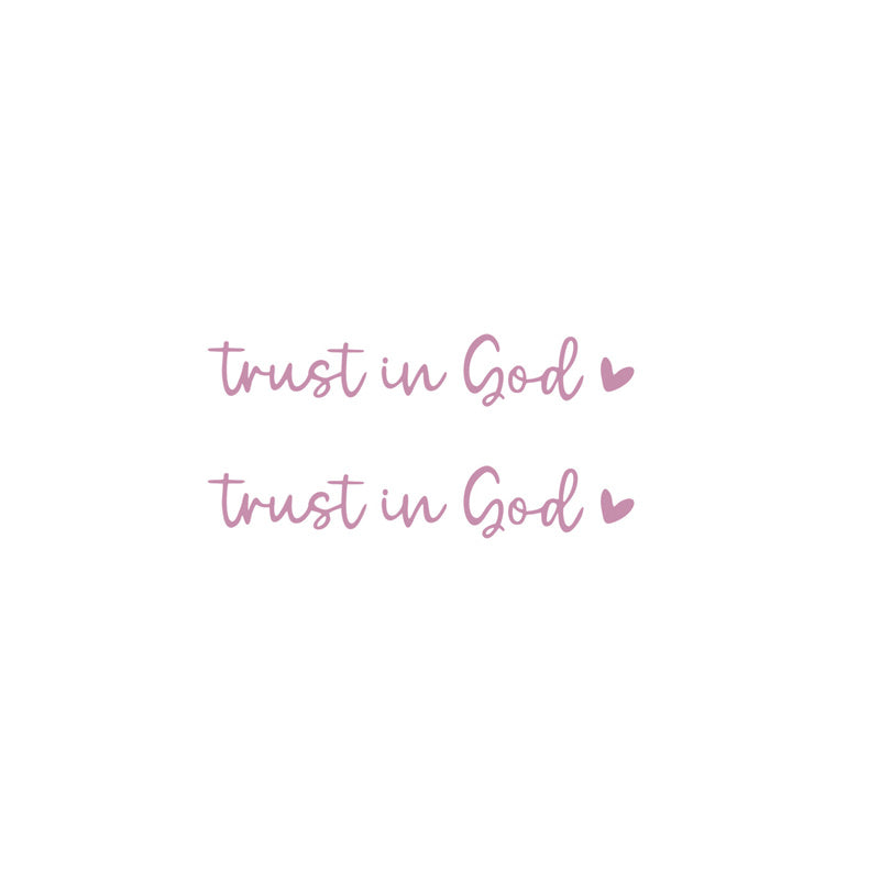 Letter & Hart Patroon Auto Achteruitkijkspiegel Sticker