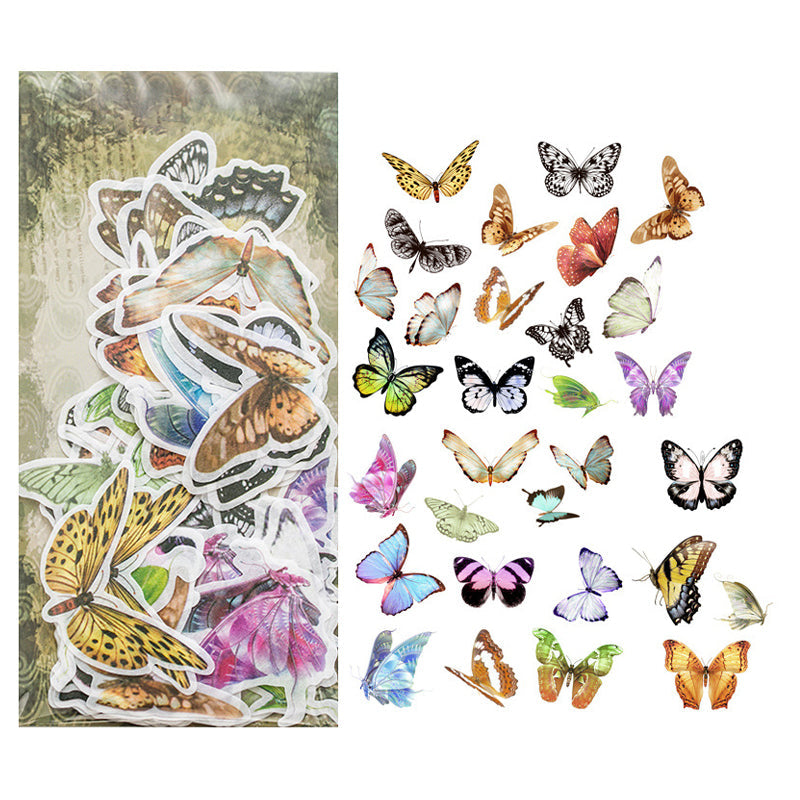 Memory Garden-serie PET-stickerset