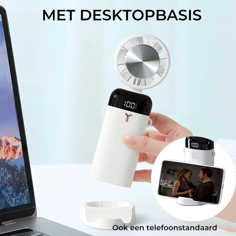 Draagbare elektrische koelventilator voor koud kompres