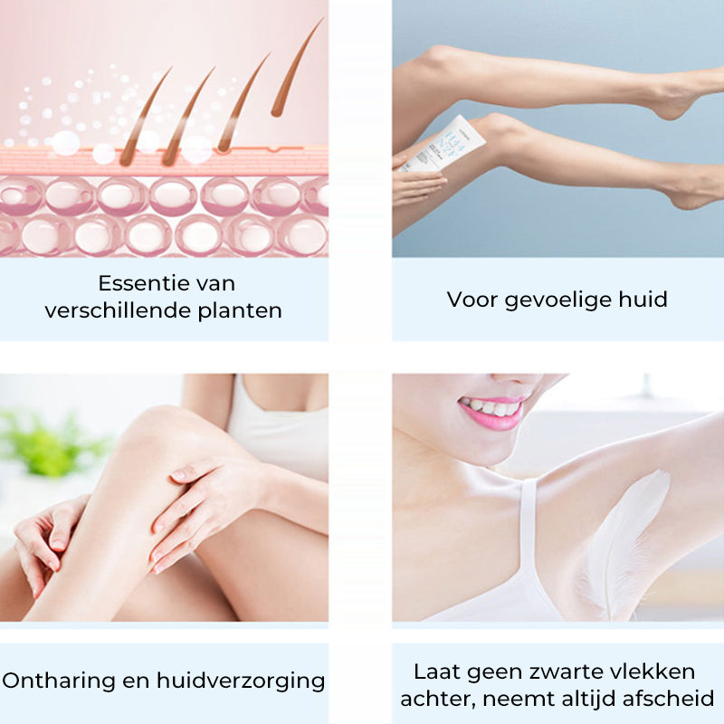 Ontharingscrème voor het lichaam