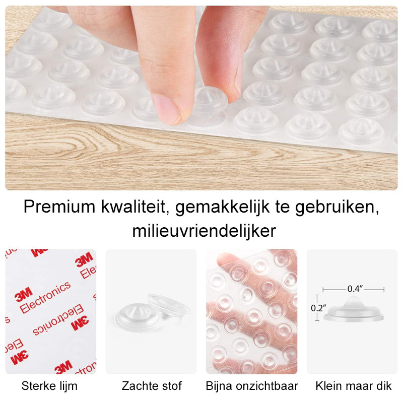 Zelfklevende rubberen bumpers